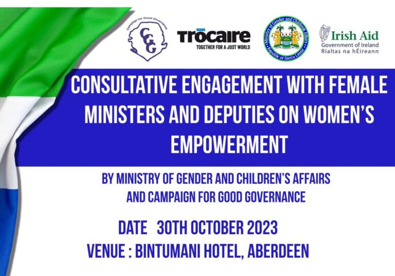 CGG and MoGCA Hold Consultative Meeting with Female Parliamentarians