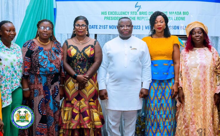 Historic Launch of NeWMaP: A New Era for Women’s Leadership in Sierra Leone